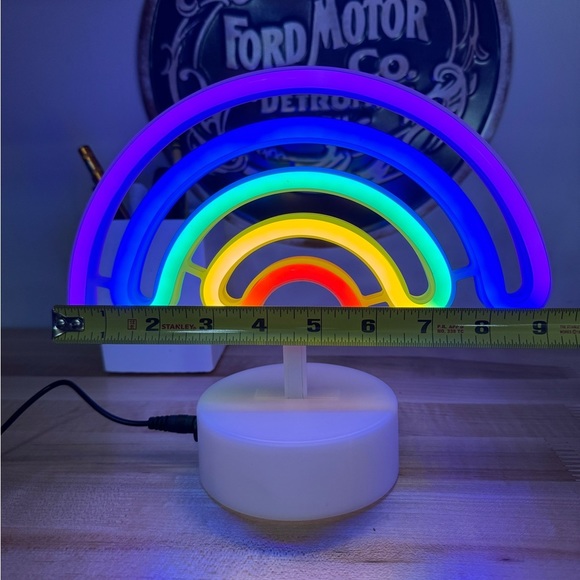 New Neon LED Rainbow Desk Light - Picture 5 of 10
